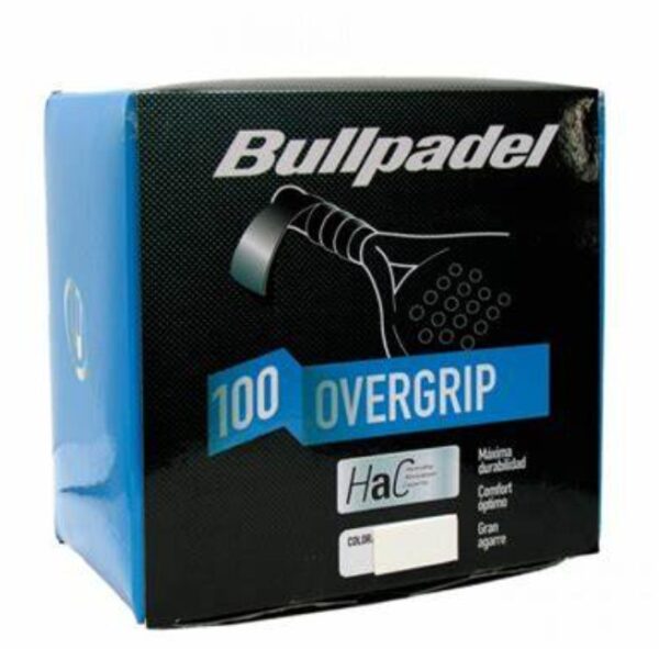 Hac pack de 100 unidades de overgrip blanco